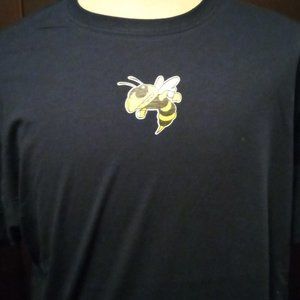 GEORGIA TECH YELLOW JACKETS Men's Short Sleeve Russell Brand Tee (NWT) XL 46-48